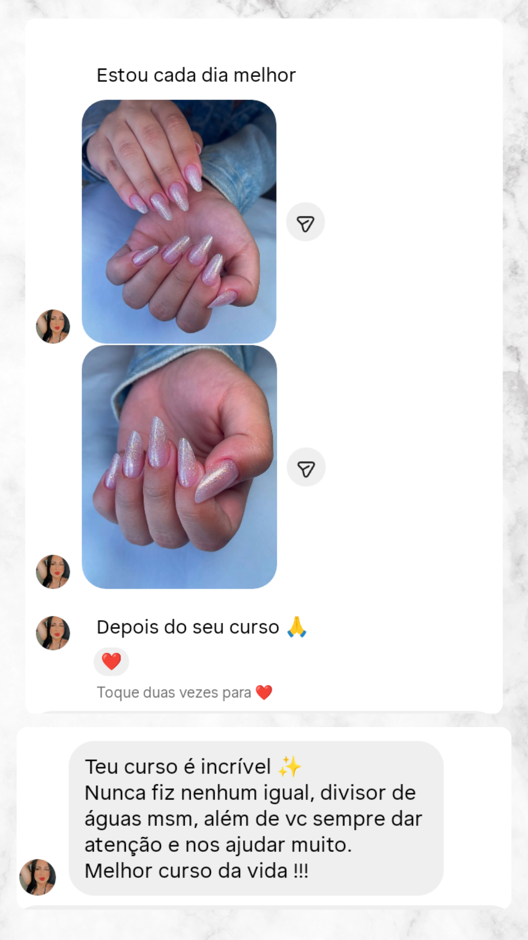 Depoimento de aluna 5