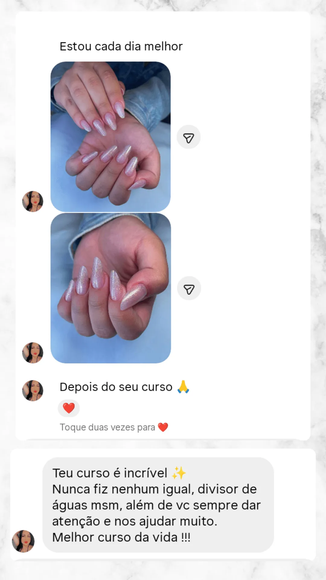 Depoimento de aluna 5