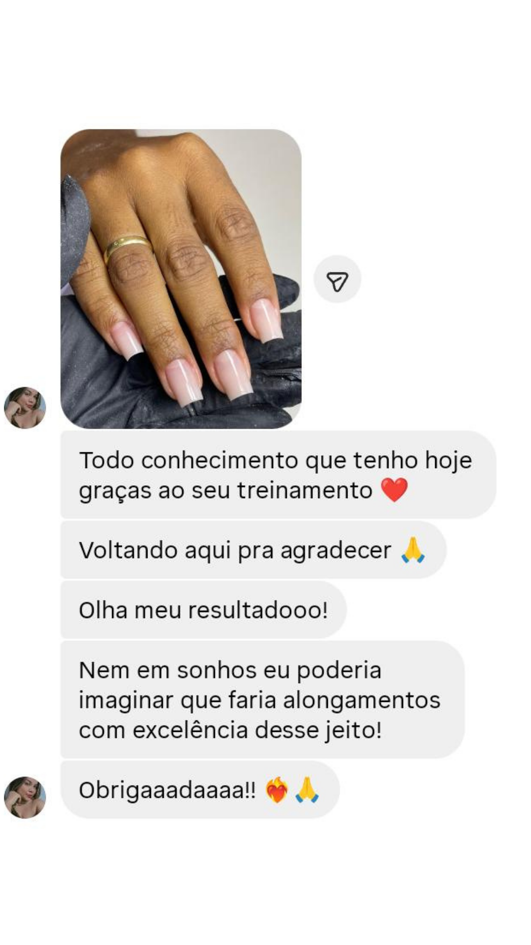 Depoimento de aluna 8